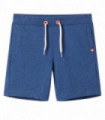 Kids' Shorts with Drawstring Dark Blue Melange 116