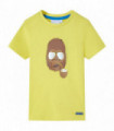 Kids' T-shirt with Short Sleeves Yellow 92