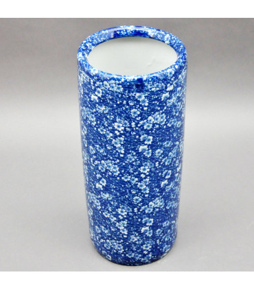 18" BLUE WHITE UMBRELLA STAND