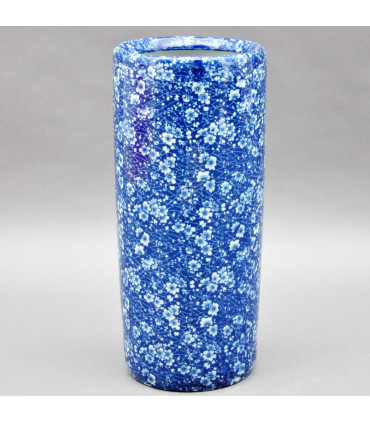 18" BLUE WHITE UMBRELLA STAND