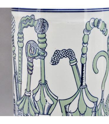 18"'GREEN UMBRELLA' DESIGN UMBRELLA STAND