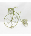 107CM LEAF GREEN BICYCLE PLANTER