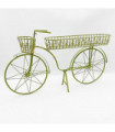 138CM LEAF GREEN BICYCLE PLANTER