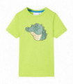 Kids' T-shirt Lime 104