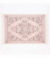Kew Antique Printed 160x230cm Mauve Rug with Tassel