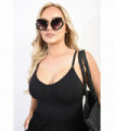 Curved Cat Eye Sunglasses