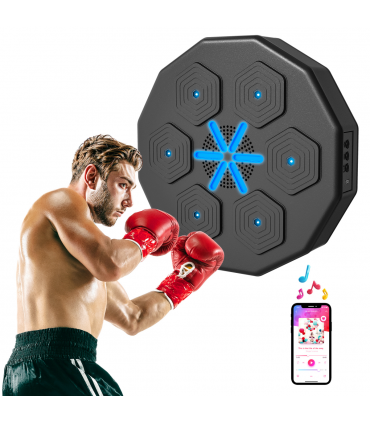 HOMCOM 24V Kids Electric Motorbike with Twist Grip Throttle, Music, Horn - Blue