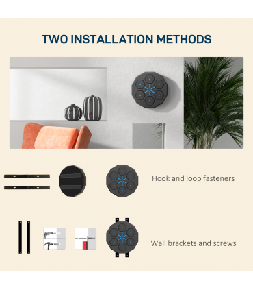 HOMCOM 24V Kids Electric Motorbike with Twist Grip Throttle, Music, Horn - Blue