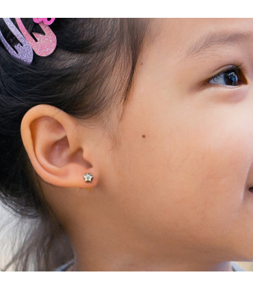 Dinky Star Stud Earrings