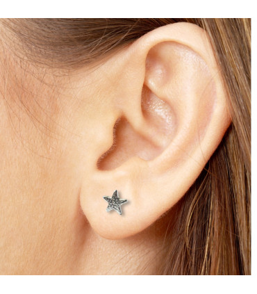 Dotty Star Stud Earrings