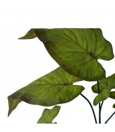 50cm Artificial Green Plastic Leaf Stem