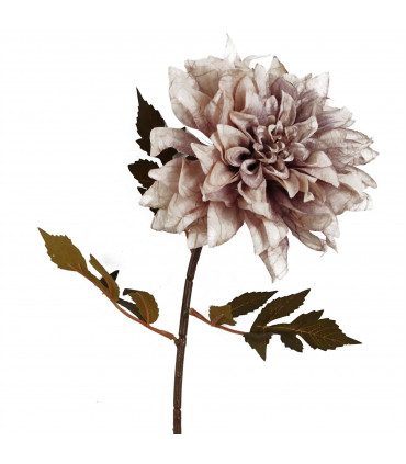 55cm Dahlia Flower Stem - Dusty Pink