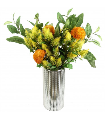 55cm Callistemon Pallidus Yellow Bottle Brush Stem