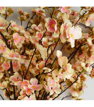 110cm Natural Pink Trailing Cherry Blossom Stem Artificial