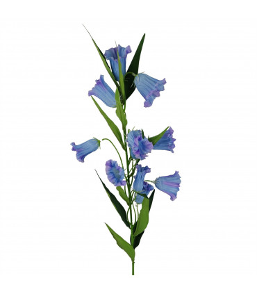 100cm Trumpet Artificial Flower Stem Blue