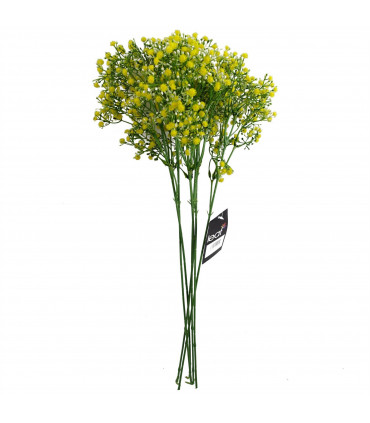 55cm Gypsophila Yellow Stem