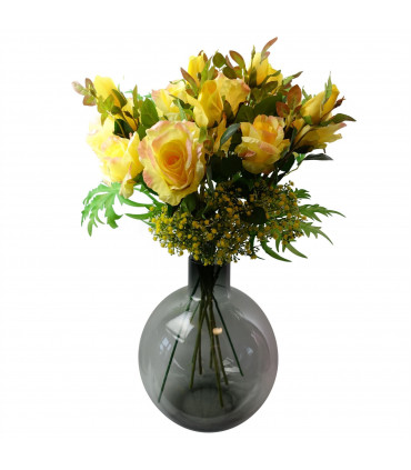 55cm Gypsophila Yellow Stem