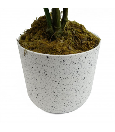 50cm Artificial Pink Rose Plant