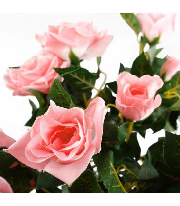 Artificial Pink Rose Tree Wedding Twisted Vine Detail 90cm (3ft)