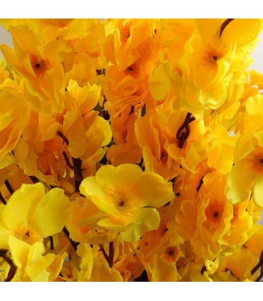 90cm Artificial Yellow Blossom Tree