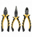 3 Piece Combination Heavy Duty Pliers Set Soft Grip Snips Tools Plier Steel