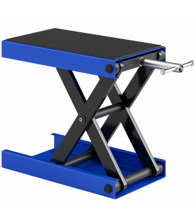 DURHAND 500KG Steel Motorbike Repair Lift X Frame Adjustment Jack, Blue