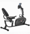 Exercise Training Stationary Cycling Bike w/ LCD Monitor & Pad Holder HOMCOM
