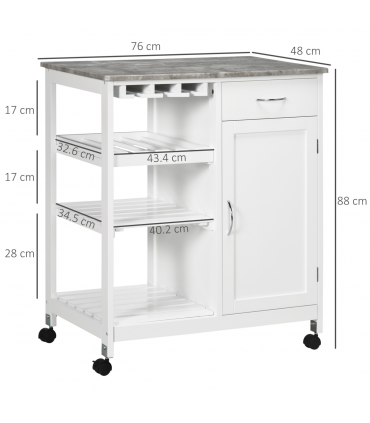 Kitchen Trolley Cart