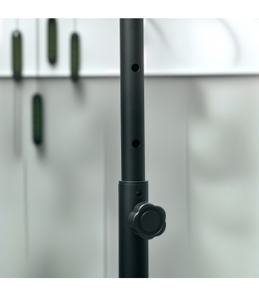 HOMCOM 40" Foldable Mini Fitness Trampoline w/ Foam Handle, Pink