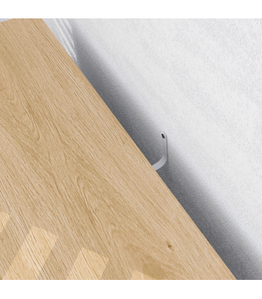 HOMCOM Bathroom Storage Cabinet with Open Compartments and Double Doors