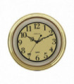Amplus 12" Wall Clock Gold PW031G