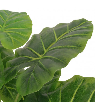Artificial Taro Plant with Pot 70 cm Green