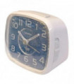 Champion Supalite Light/Snooze with Silent Sweep Alarm Clock White