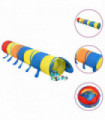 Children Play Tunnel with 250 Balls Multicolour 245 cm Polyester