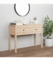Console Table 100x35x75 cm Solid Wood Pine