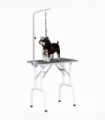 Dog Grooming Table Foldable with Adjustable Arm Max Load 30 KG 81x49x80 cm