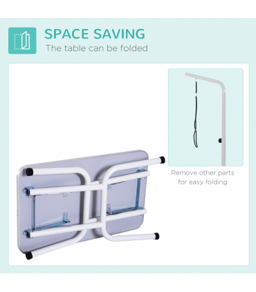 Dog Grooming Table Foldable with Adjustable Arm Max Load 30 KG 81x49x80 cm