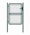 Garden Gate Steel 100x125 cm Green