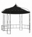 Gazebo 300x290 cm Anthracite Round