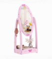 Adorable 360-Degree Rotatable Mirror with Storage for Children's Room