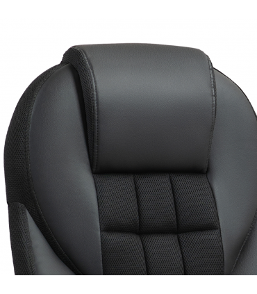 HOMCOM Executive Office Chair High Back Computer Chair with Armrests Black