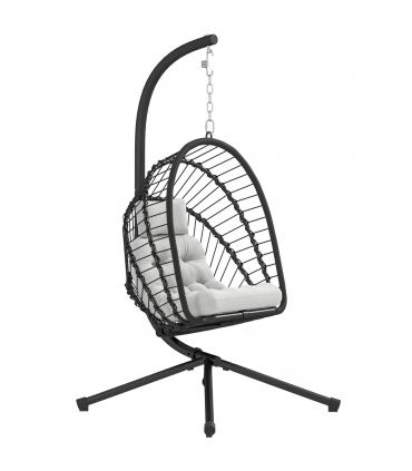 Durable Powder Coated Steel Frame Garden Storage Basket & Seat