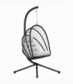 Durable Powder Coated Steel Frame Garden Storage Basket & Seat
