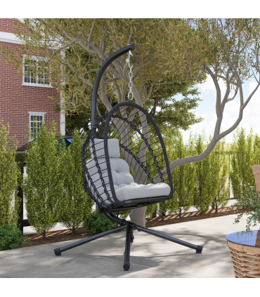 Durable Powder Coated Steel Frame Garden Storage Basket & Seat