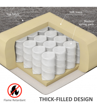 Riser and Recliner Chair Lift Chair for Elderly, Grey, 91L x 95W x 109H cm