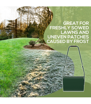 Heavy-Duty Lawn Roller - Efficient Flattening Tool for Perfect Lawns
