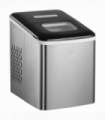 HOMCOM Ice Maker Machine Portable Counter Top Ice Cube Maker for Home Black