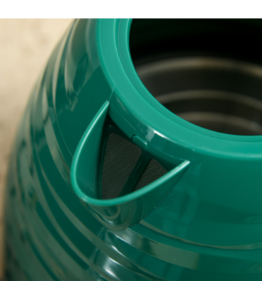 Kitchen Set Green 1.7L Rapid Boil Kettle & 4 Slice Toaster Pebbled Design