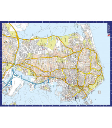 A to Z Map of  Portsmouth 1000 Piece Jigsaw