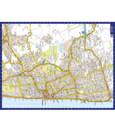 A to Z Map of  Blackpool 1000 Piece Jigsaw